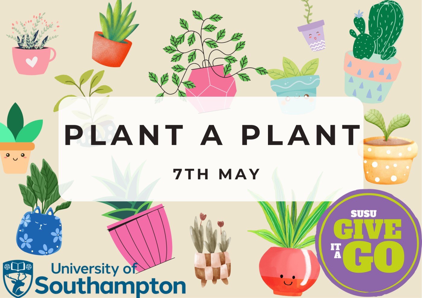 GIAG Crafternoon: Plant a Plant (Mature Students Only)